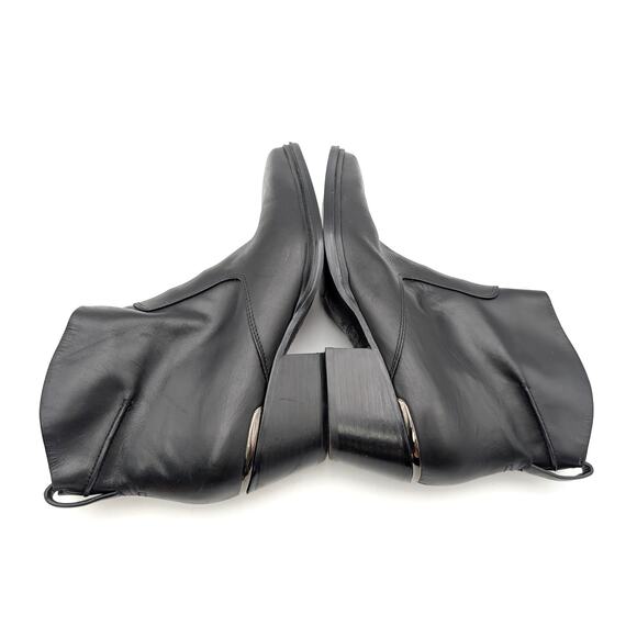 SARTO by Franco Sarto Blake Pointed Toe Bootie Women's Black Size US8.5M EU39 - Picture 6 of 14